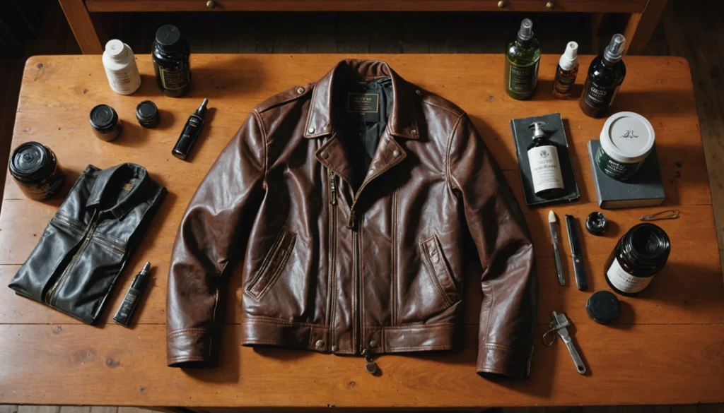Comment entretenir cuir veste